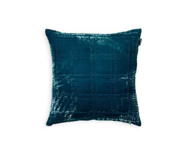 Saigon Silk Cushion case 50x50cm Petrol Blue