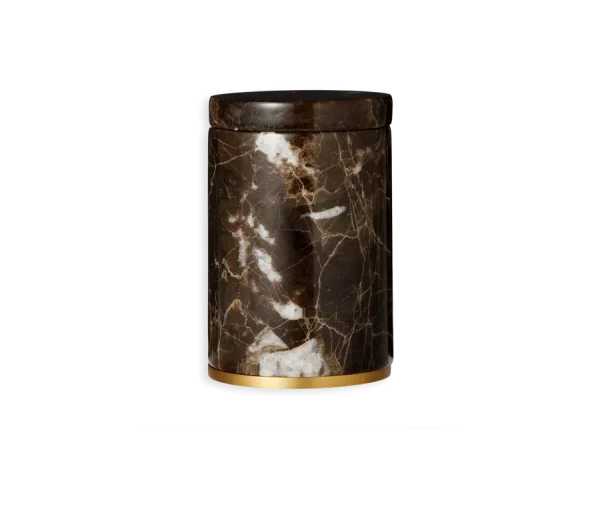 Dedaine Cotton Jar Brown Marble