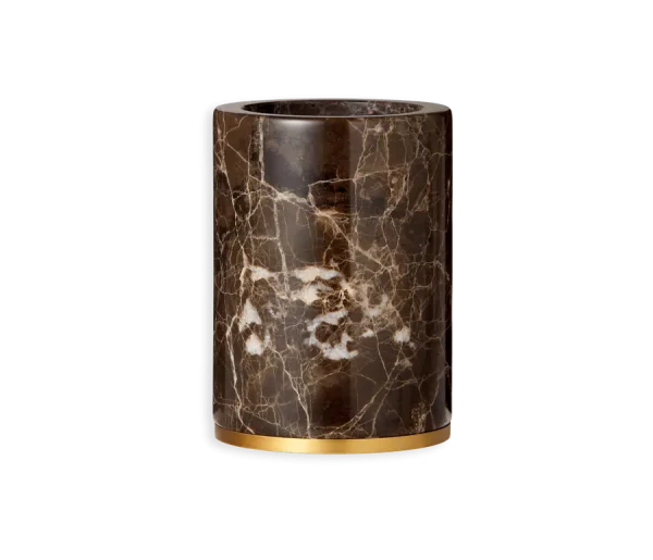 Dedaine Toothbrush Holder Brown Marble