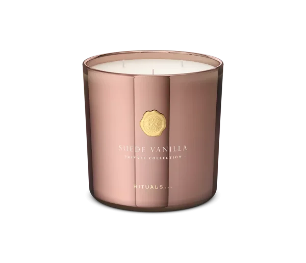 XL Suede Vanilla Scented Candle