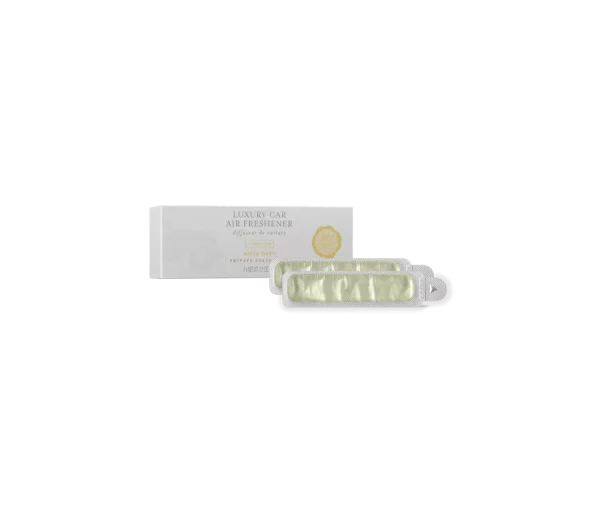 White Basil Refill Car Air Freshener