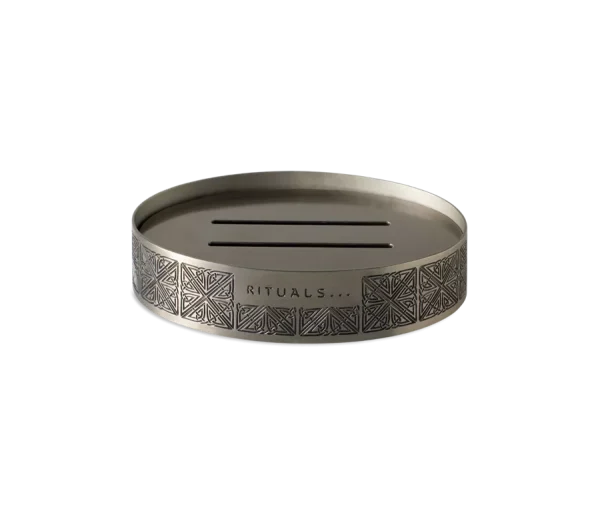 Enume Soap Tray Antique Silver