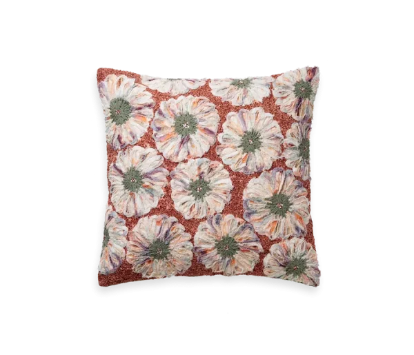 Punjab Cushion Cover Sunflower Green 50 x 50 cm