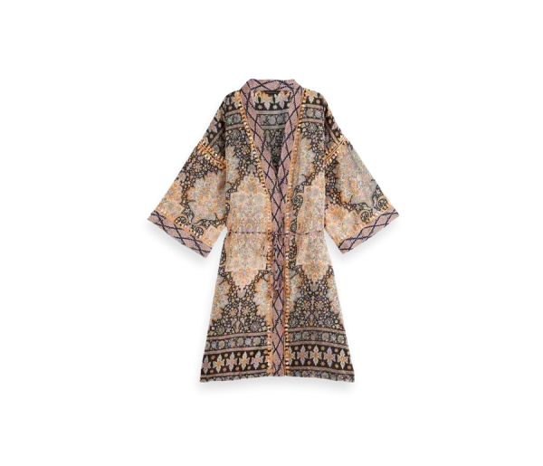 Jaypur Saree Kimono Festive Gold