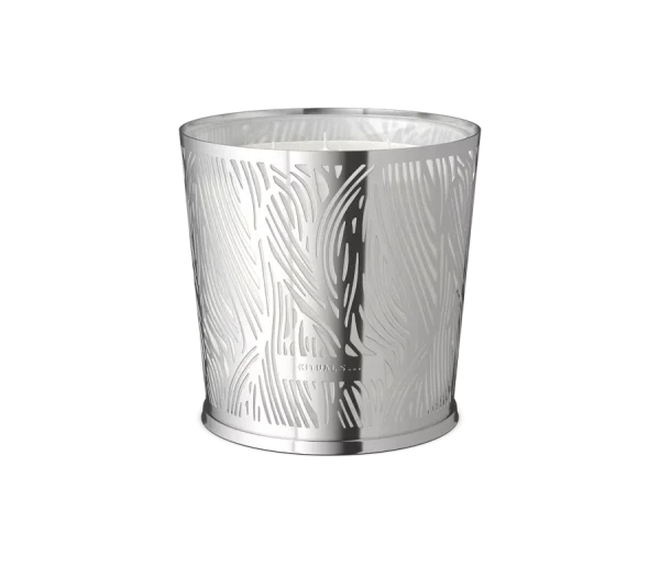 Savage Garden Candle & Metal Leaves Silver sleeve 1600g