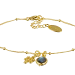 Labradorite Infinity Pendant