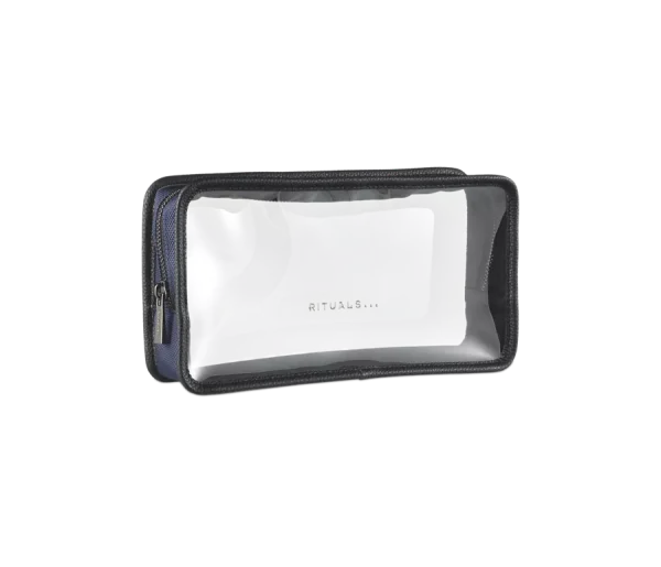 Toiletry Bag Transparent/Navy