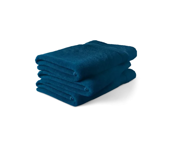 Super Soft Cotton Bath Towel 70x140cm Peacock Blue