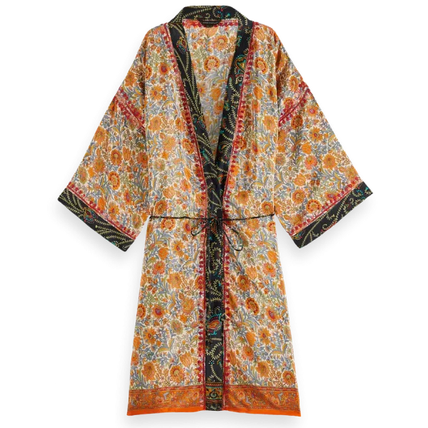 Jaypur Saree Kimono Flower Field