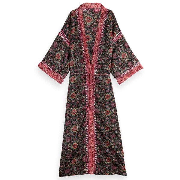 Jaypur Saree Kimono Pomegranate Long