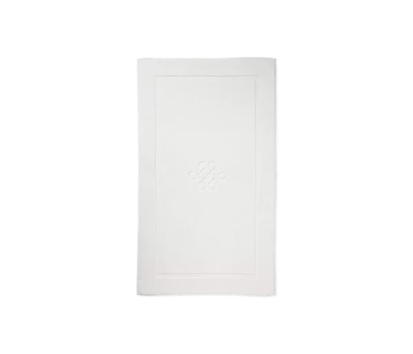 Super Smooth Cotton Bath Mat 60x90cm Vanilla White