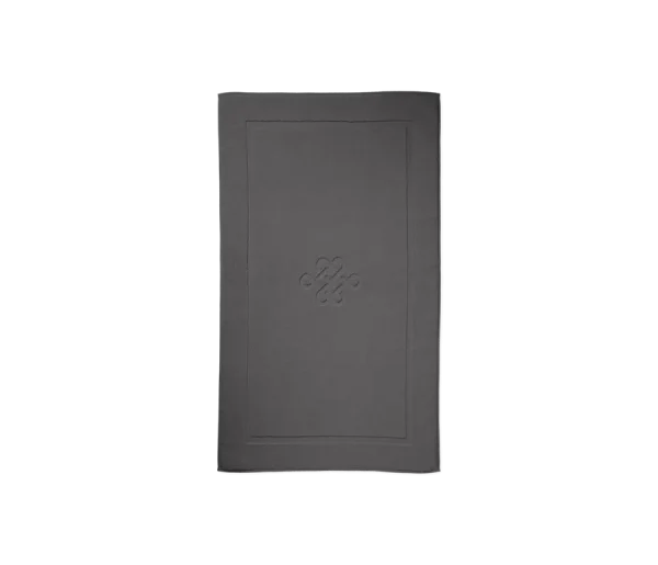 Super Smooth Cotton Bath Mat 60x90cm Graphite Grey